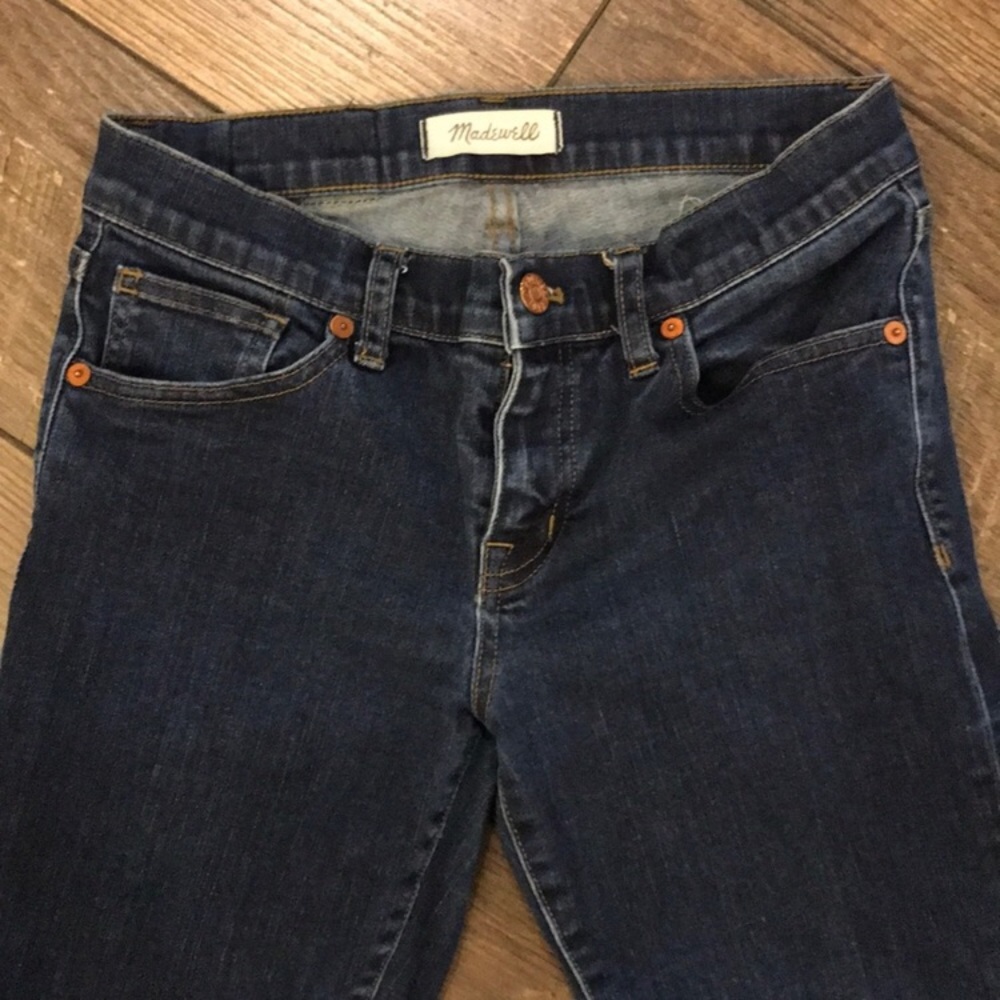 Madewell Skinny Skinny Dark Wash Jeans - Picture 5 of 5
